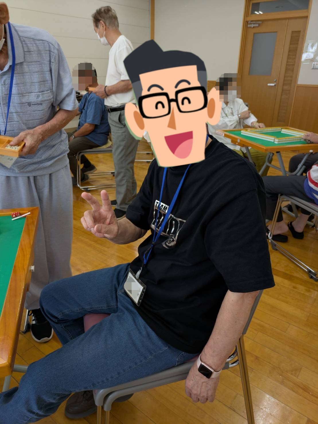 本人の写真です