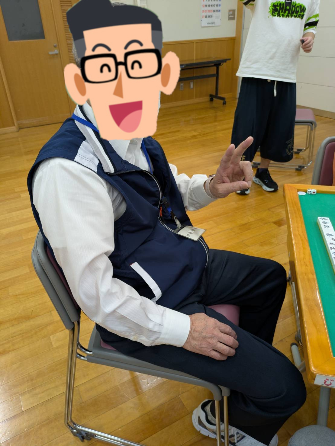 本人の写真です